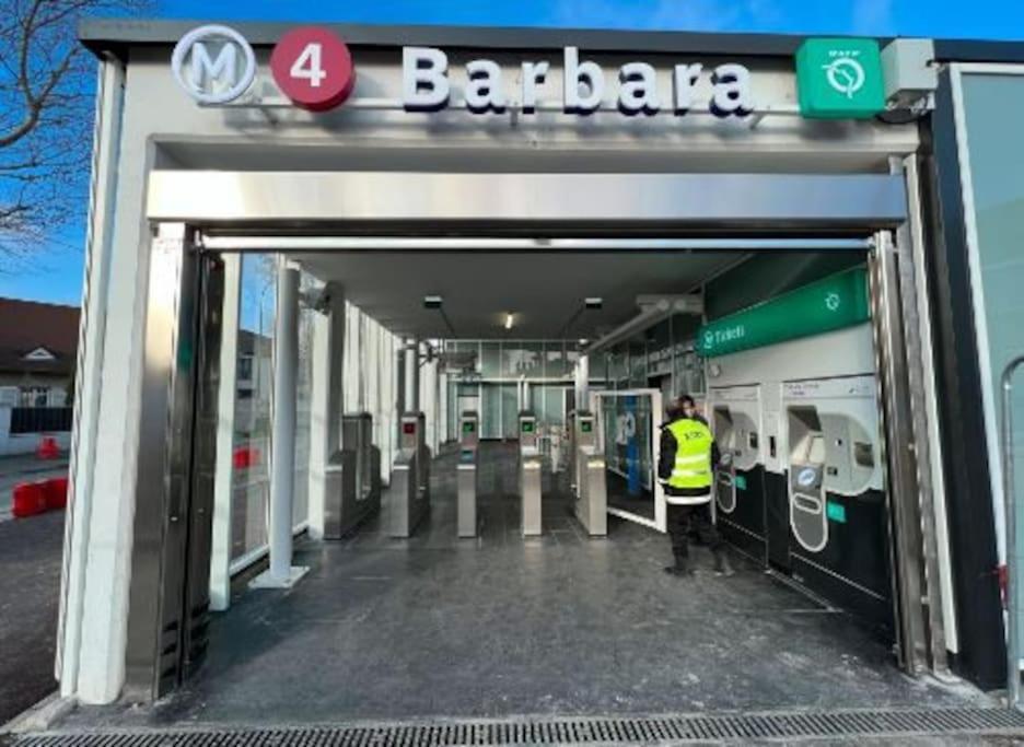 Magnifique Duplex 45 M2 Aux Portes De Paris Metro Barbara A 30Mn Expo Porte De Versailles モンルージュ エクステリア 写真